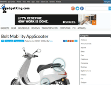 Tablet Screenshot of gadgetking.com
